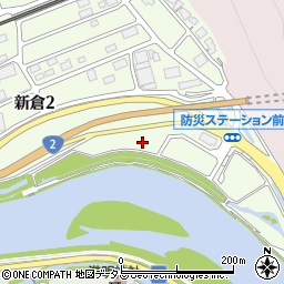 広島県三原市新倉周辺の地図