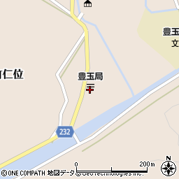 豊玉郵便局周辺の地図