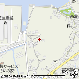 広島県尾道市向島町富浜8977-13周辺の地図