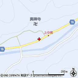奈良県吉野郡東吉野村中黒406周辺の地図