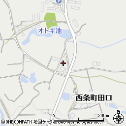 広島県東広島市西条町田口600周辺の地図