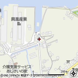 広島県尾道市向島町952周辺の地図