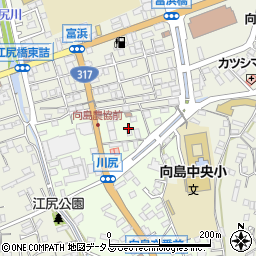広島県尾道市向島町5875周辺の地図