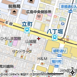 近畿日本ツーリスト株式会社　広島支店・教育旅行周辺の地図