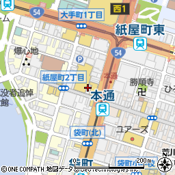 ミスタードーナツ 広島サンモール周辺の地図