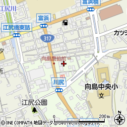 広島県尾道市向島町5872周辺の地図