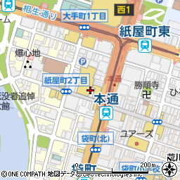 ボークス広島ショールーム周辺の地図
