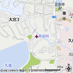 大阪府泉南郡熊取町大宮周辺の地図
