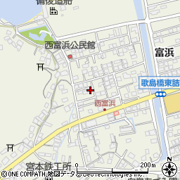 広島県尾道市向島町富浜5616-19周辺の地図