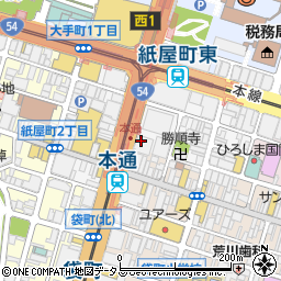 リーガルジャパン（弁護士法人）　広島事務所周辺の地図