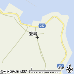 香川県丸亀市本島町笠島259周辺の地図
