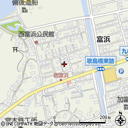 広島県尾道市向島町富浜5616-56周辺の地図