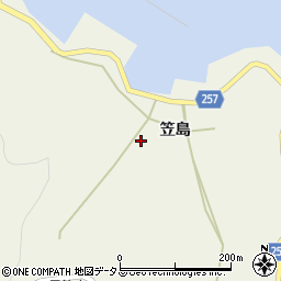 香川県丸亀市本島町笠島335周辺の地図