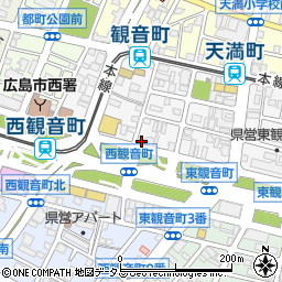 株式会社タカラ　広島営業所周辺の地図