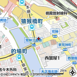 朝銀西信用組合広島支店周辺の地図