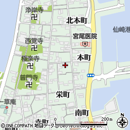 山口県長門市仙崎栄町1556周辺の地図