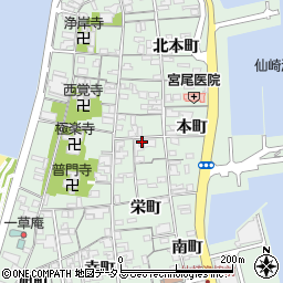 山口県長門市仙崎栄町1555周辺の地図