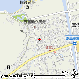 広島県尾道市向島町富浜5616-5周辺の地図