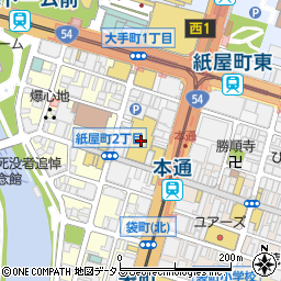 ジーユー紙屋町サンモール店周辺の地図