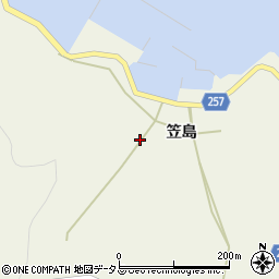 香川県丸亀市本島町笠島337周辺の地図