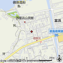 広島県尾道市向島町富浜5616-20周辺の地図