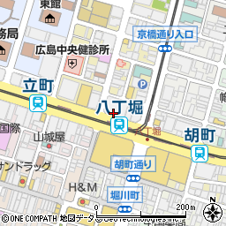 セントラル総合開発株式会社　中四国支店周辺の地図