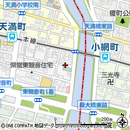広島県広島市西区観音町1周辺の地図