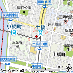 麻雀堺町クラブ周辺の地図