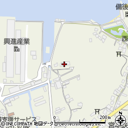 広島県尾道市向島町9632-2周辺の地図