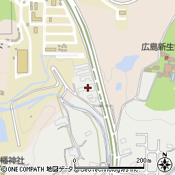広島県東広島市西条町田口451周辺の地図