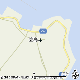 香川県丸亀市本島町笠島247周辺の地図