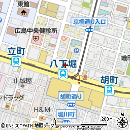 三菱ＵＦＪ信託銀行広島支店 ＡＴＭ周辺の地図