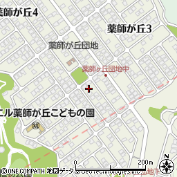 広島県広島市佐伯区薬師が丘周辺の地図