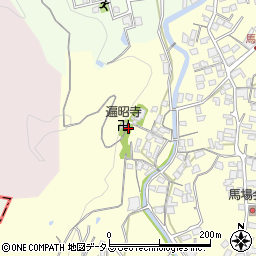 大阪府貝塚市馬場周辺の地図