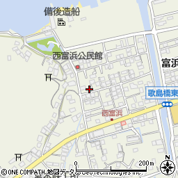 広島県尾道市向島町富浜5615-10周辺の地図