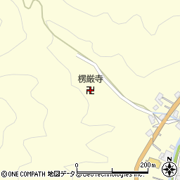 楞厳寺周辺の地図
