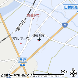 ウォンツ　徳佐店周辺の地図