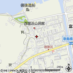 広島県尾道市向島町富浜5615-7周辺の地図