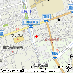 広島県尾道市向島町富浜5557-167周辺の地図