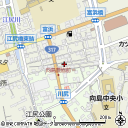 広島県尾道市向島町5553-19周辺の地図