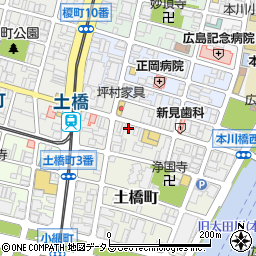 ＡＳＡＨＩ　ＰＡＲＫ堺町２駐車場周辺の地図