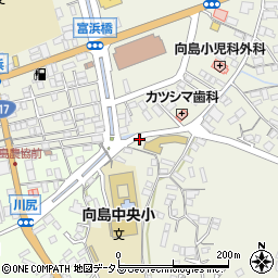 広島県尾道市向島町富浜5215-2周辺の地図