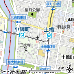 堺町パーキング周辺の地図