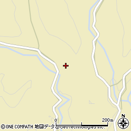 三重県多気郡大台町栗谷634周辺の地図