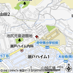 東地区センター周辺の地図