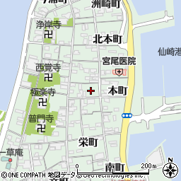 山口県長門市仙崎栄町1565周辺の地図