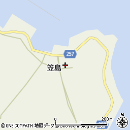 香川県丸亀市本島町笠島253周辺の地図