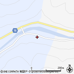 奈良県吉野郡東吉野村中黒576周辺の地図