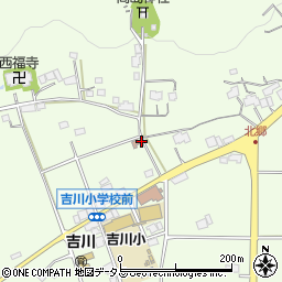 広島県東広島市八本松町吉川83周辺の地図