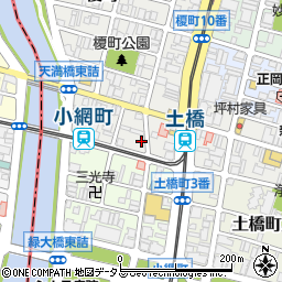 堺町パーキング周辺の地図